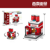 8-in-1 3D Building Blocks Set for Kids – Mini City Street View Model